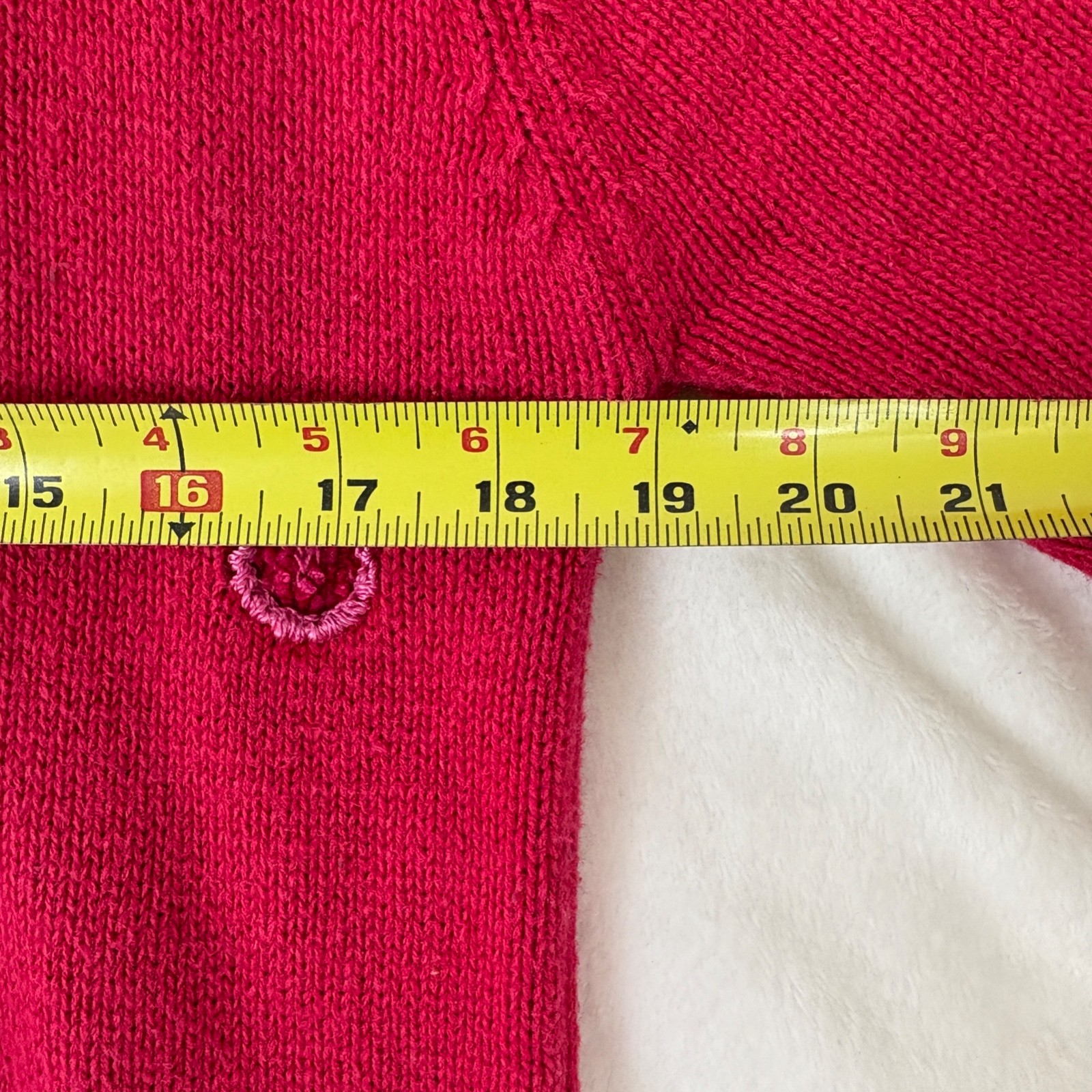 Vintage VICTORIA HARBOUR Cardigan Sweater Red Multicolor Holiday Christmas