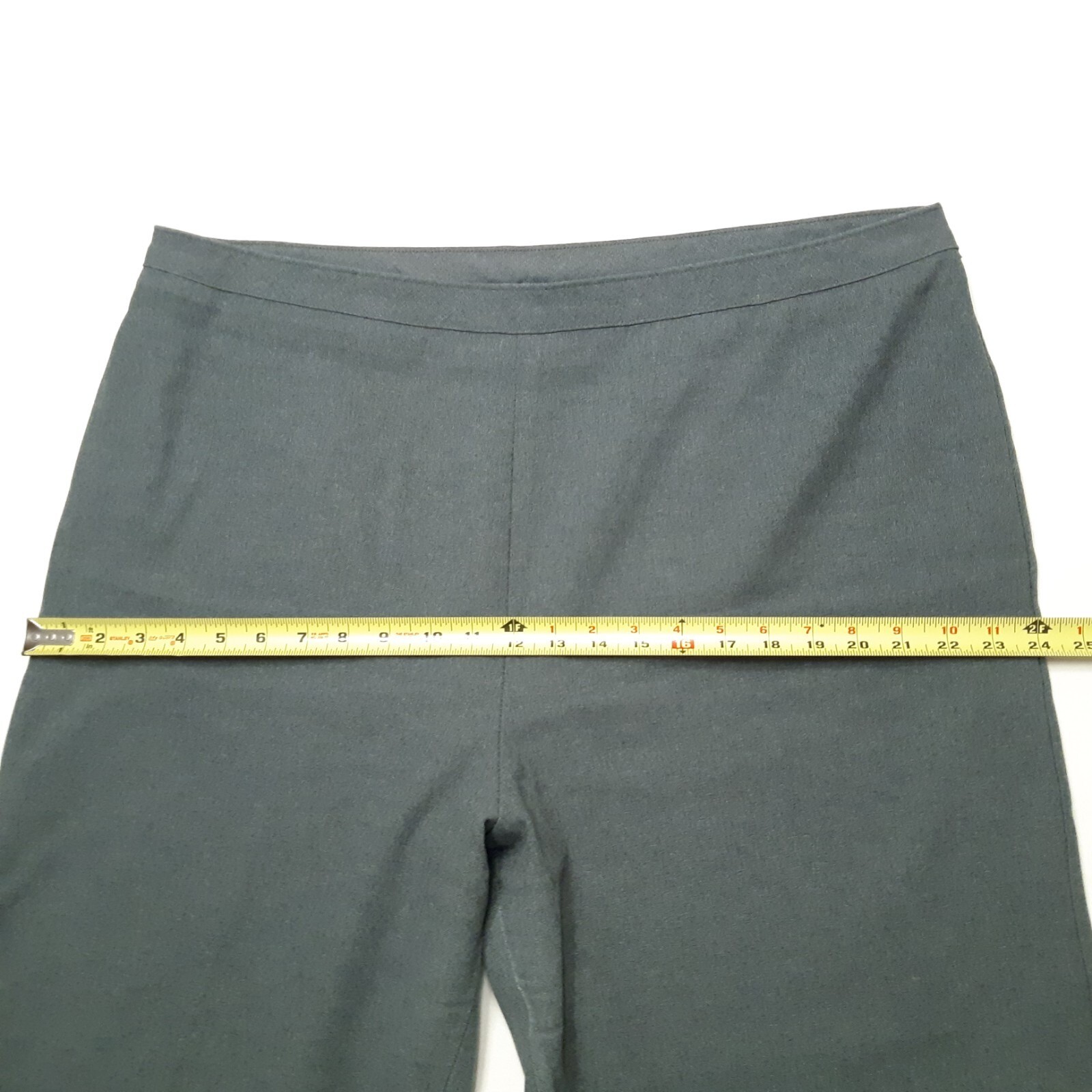Vintage Levi Strauss Bend Over Dress Pants Womens 18 Gray Straight Leg High Rise