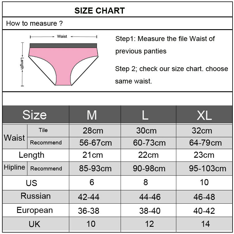 Womens Sexy 6 Pairs Cotton Underwear Panties Undies – Blue Green Pink Black