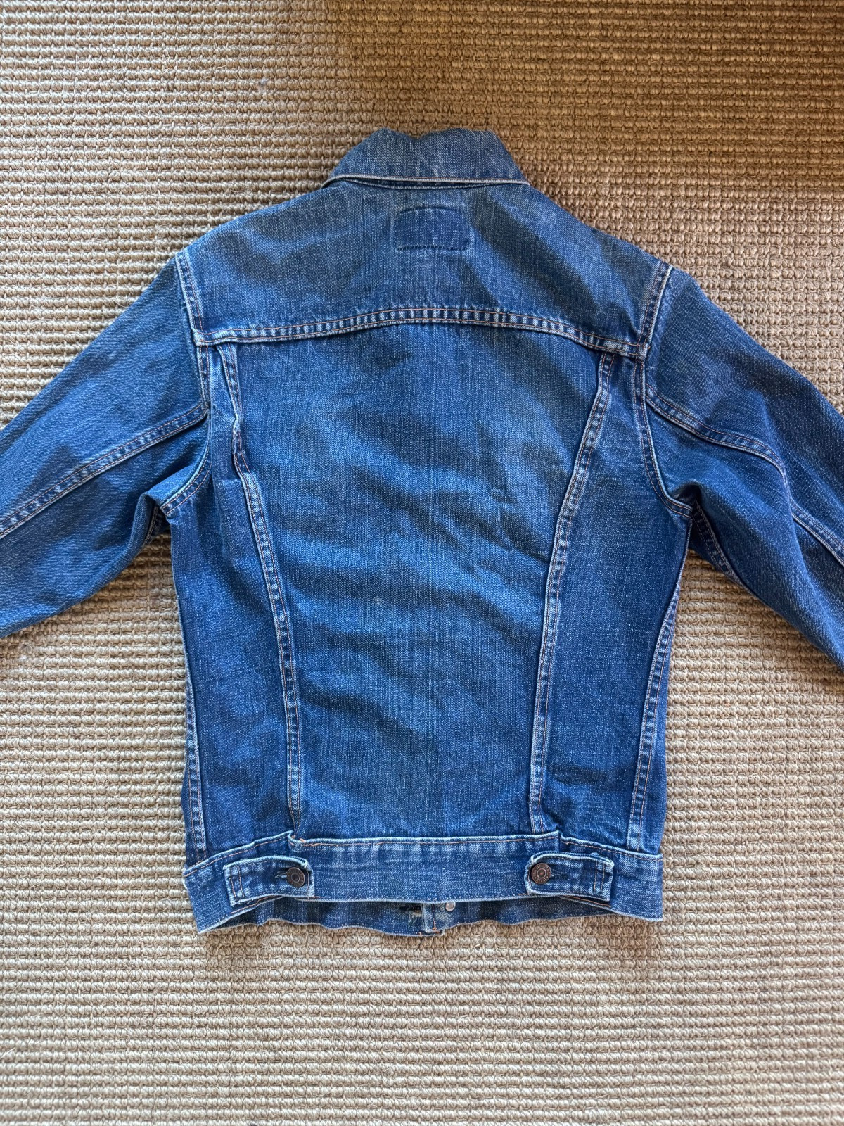 Collectible Vintage 1960s Levi’s Type 3 Denim Jacket Big E Size 34