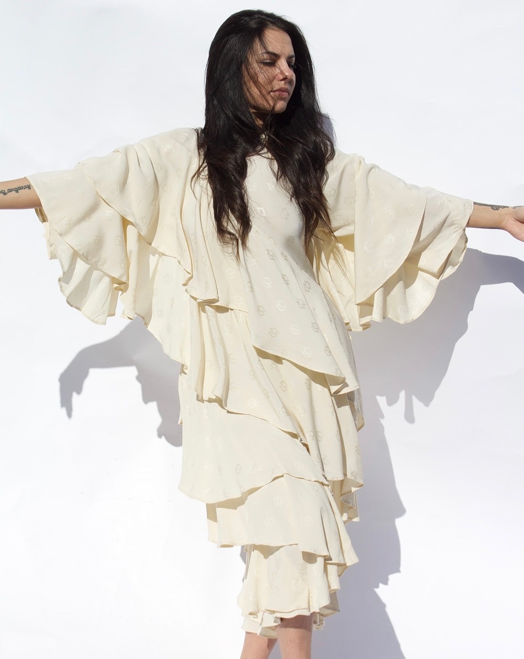 Ossie Clark 1970s Vintage 'Ziggy Stardust’ Dress