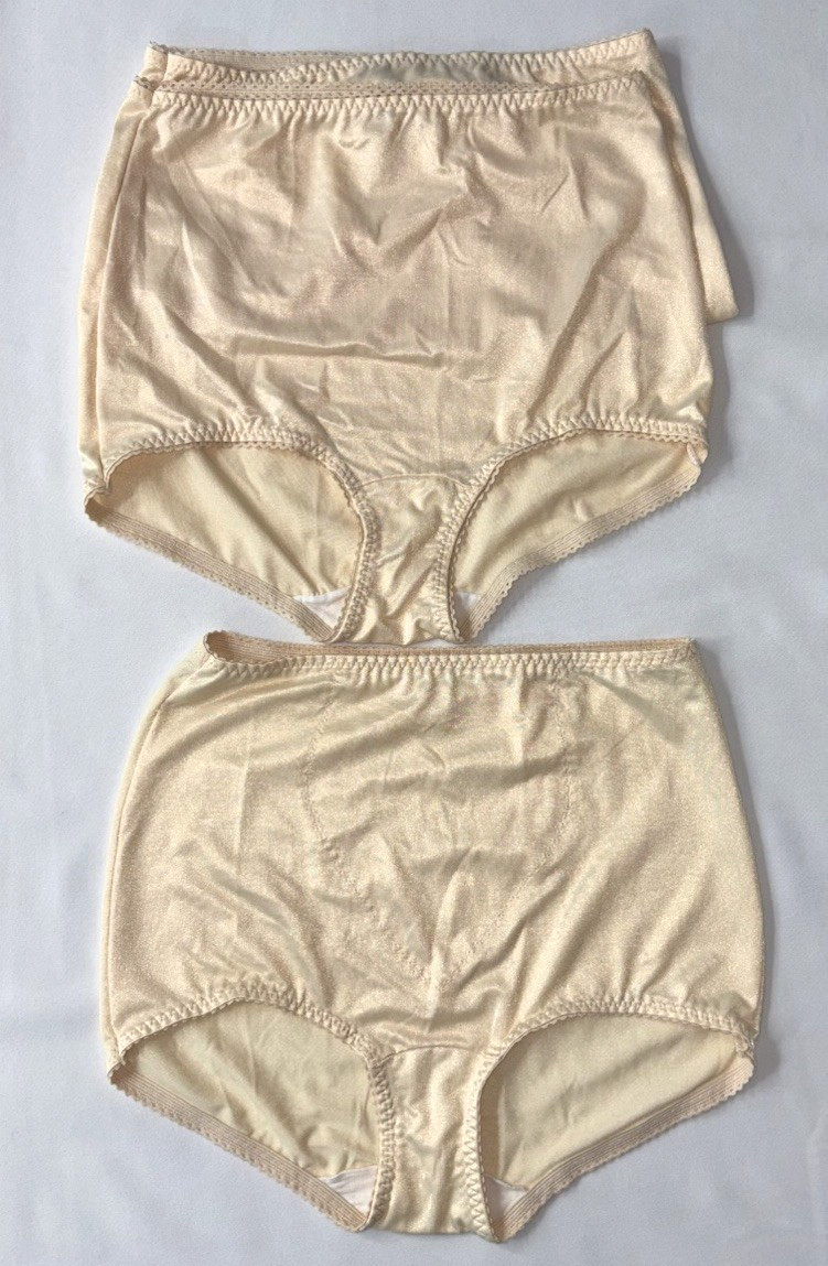 VTG Lot of 3 Bali Something Else Contouring Briefs 8500 & Shape Wear Brief 8700