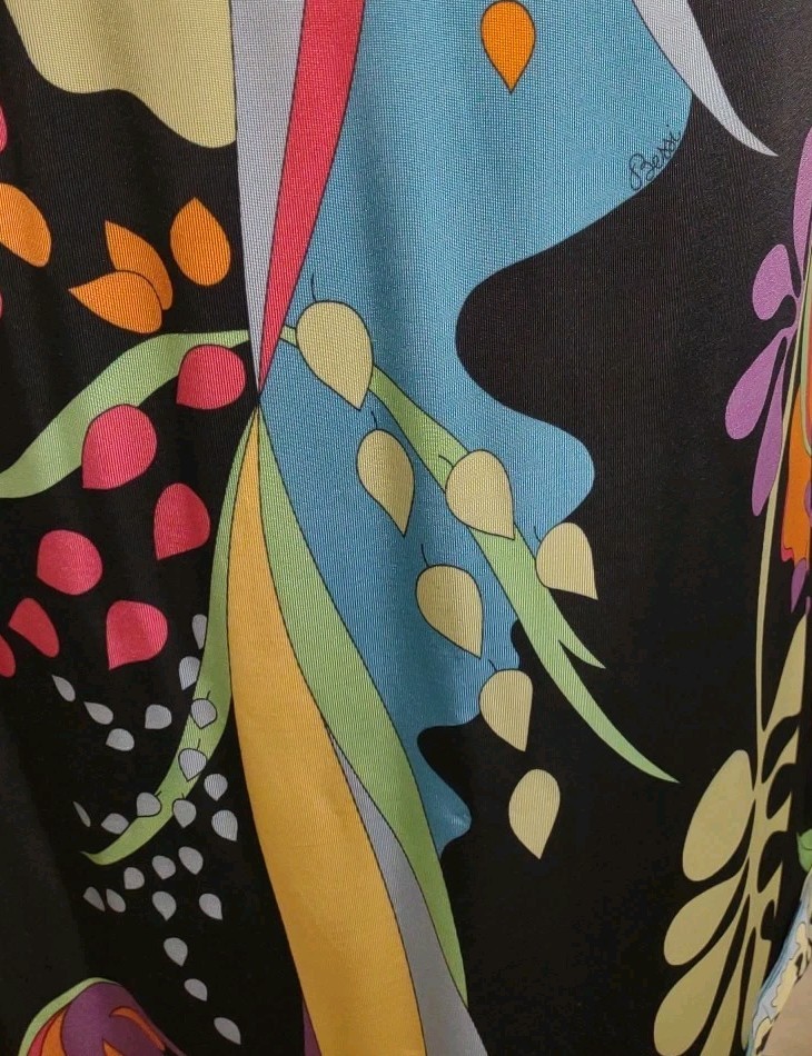 Averardo Bessi 2 Piece Viscose Top/Skirt Pucci Print IT 42 US 8