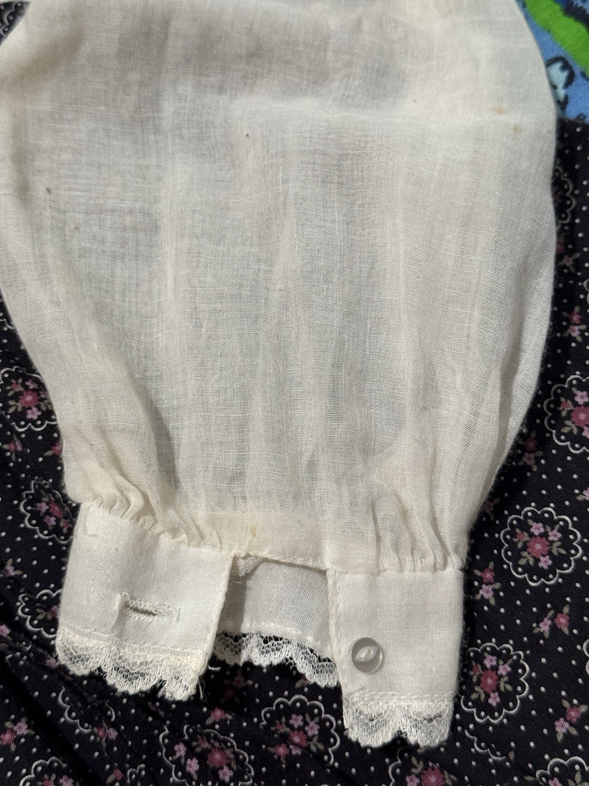 Vintage 70s Gunne Sax by Jessica Floral Maxi Dress Prairie Peasant Size 5