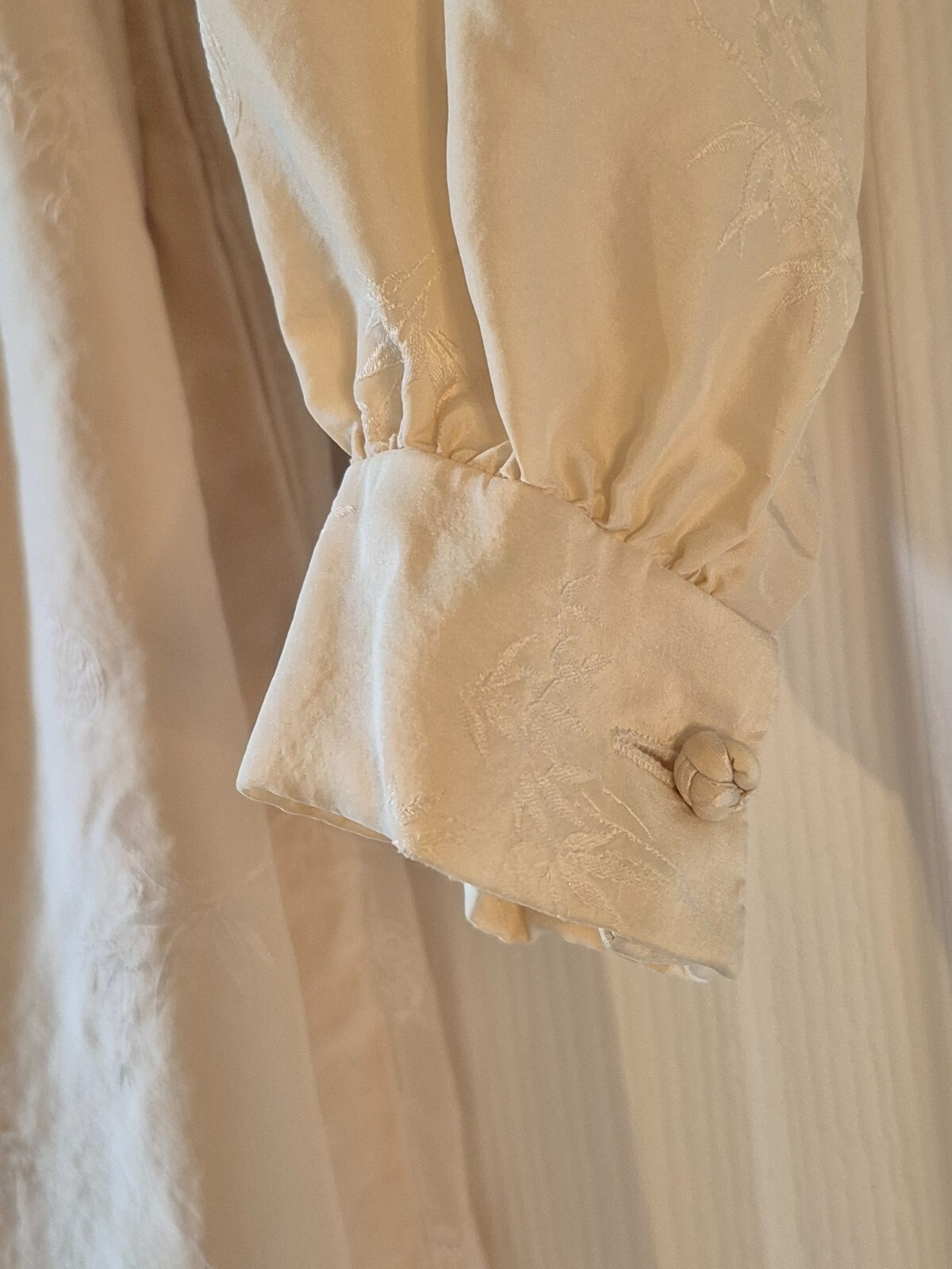 Vintage FRANCES BREWSTER Cream Dress Size 14