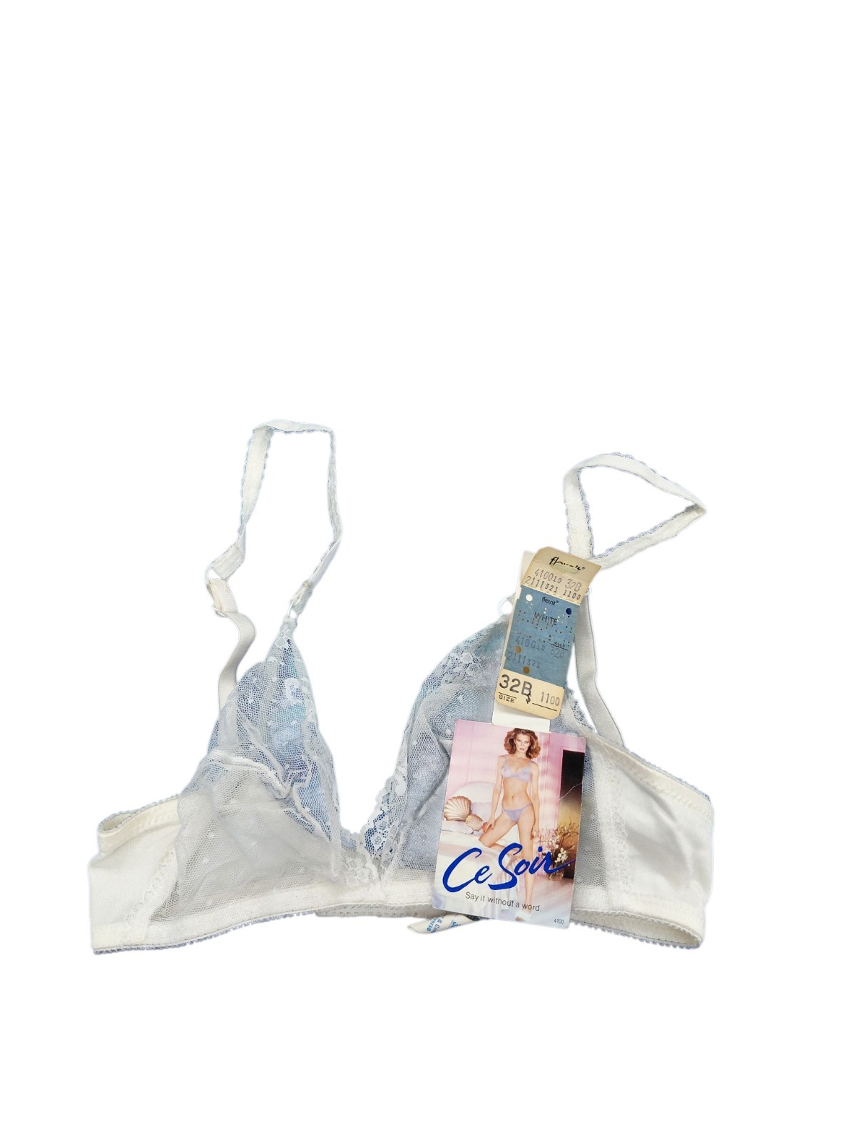 Vintage Ce Soir Flexnit Bra Size 32B