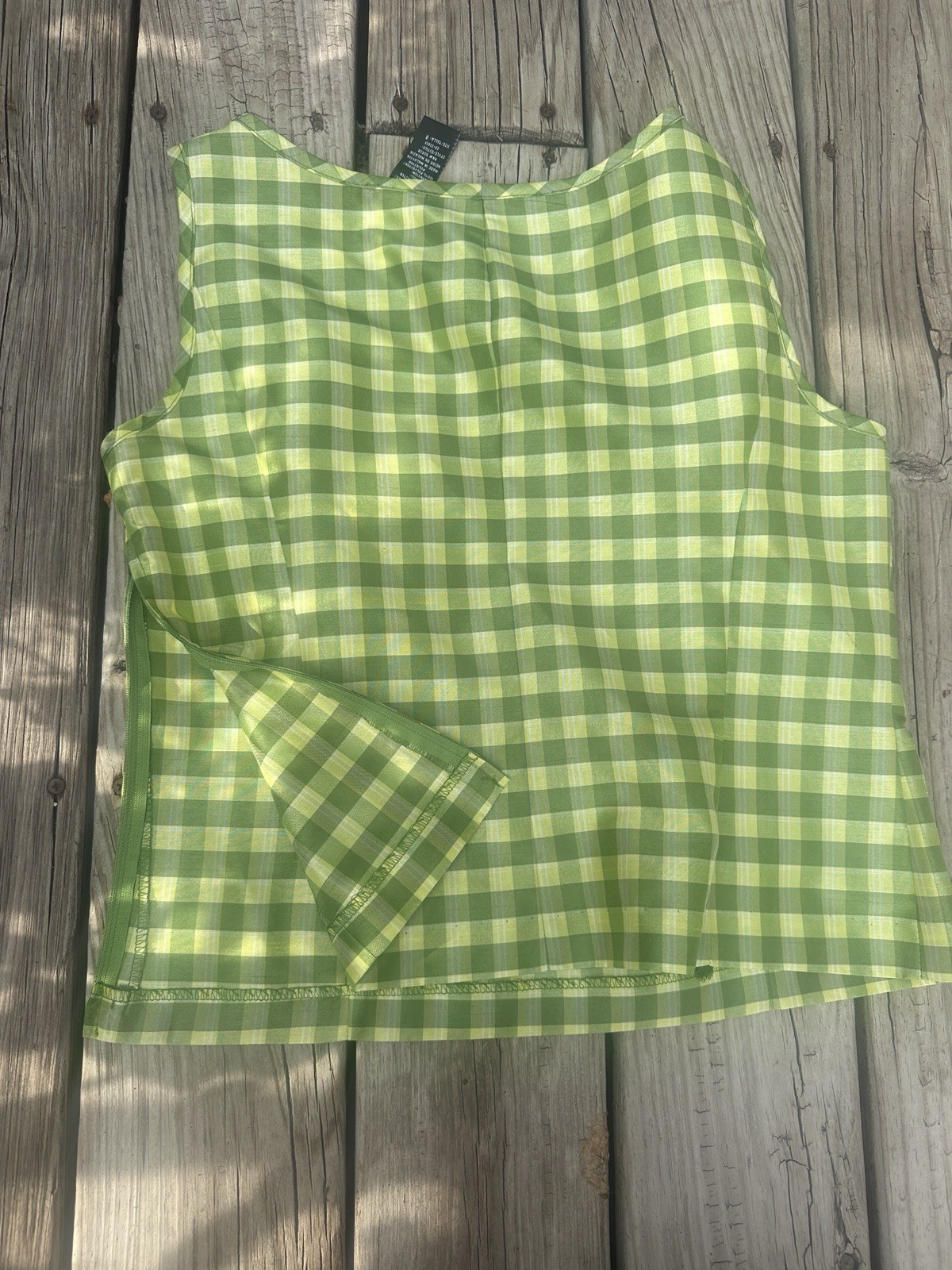 80s does 50s Green Dupioni Three-Piece Sag Harbor Outfit, Size 8