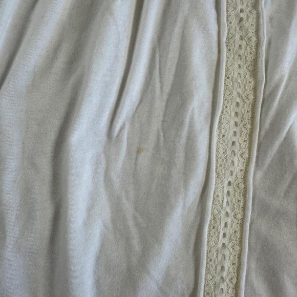 Hollister white cream lace babydoll cami tank y2k vintage mcbling grail