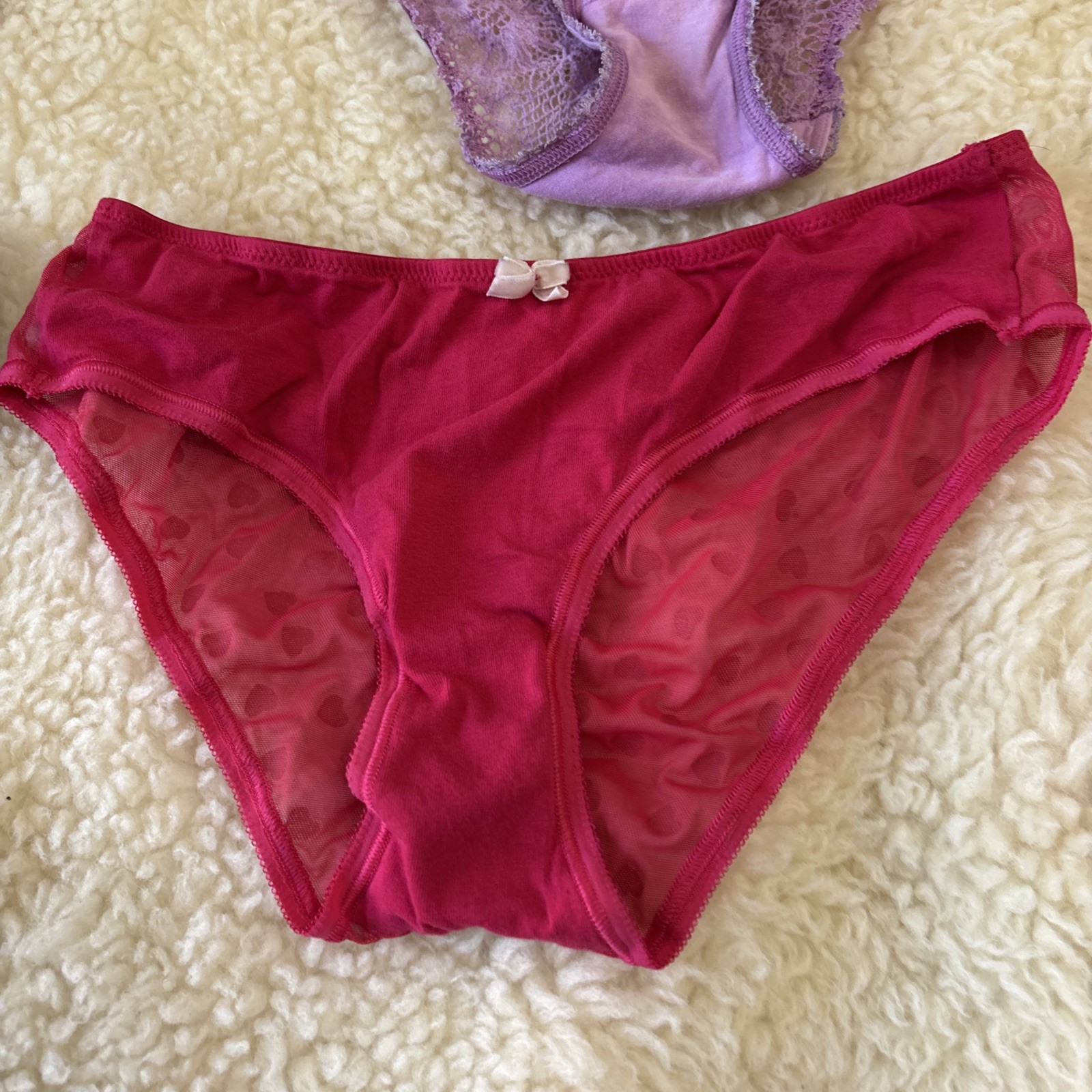 Vintage Lote 10 Pink/victoria Secrets Pantis #092