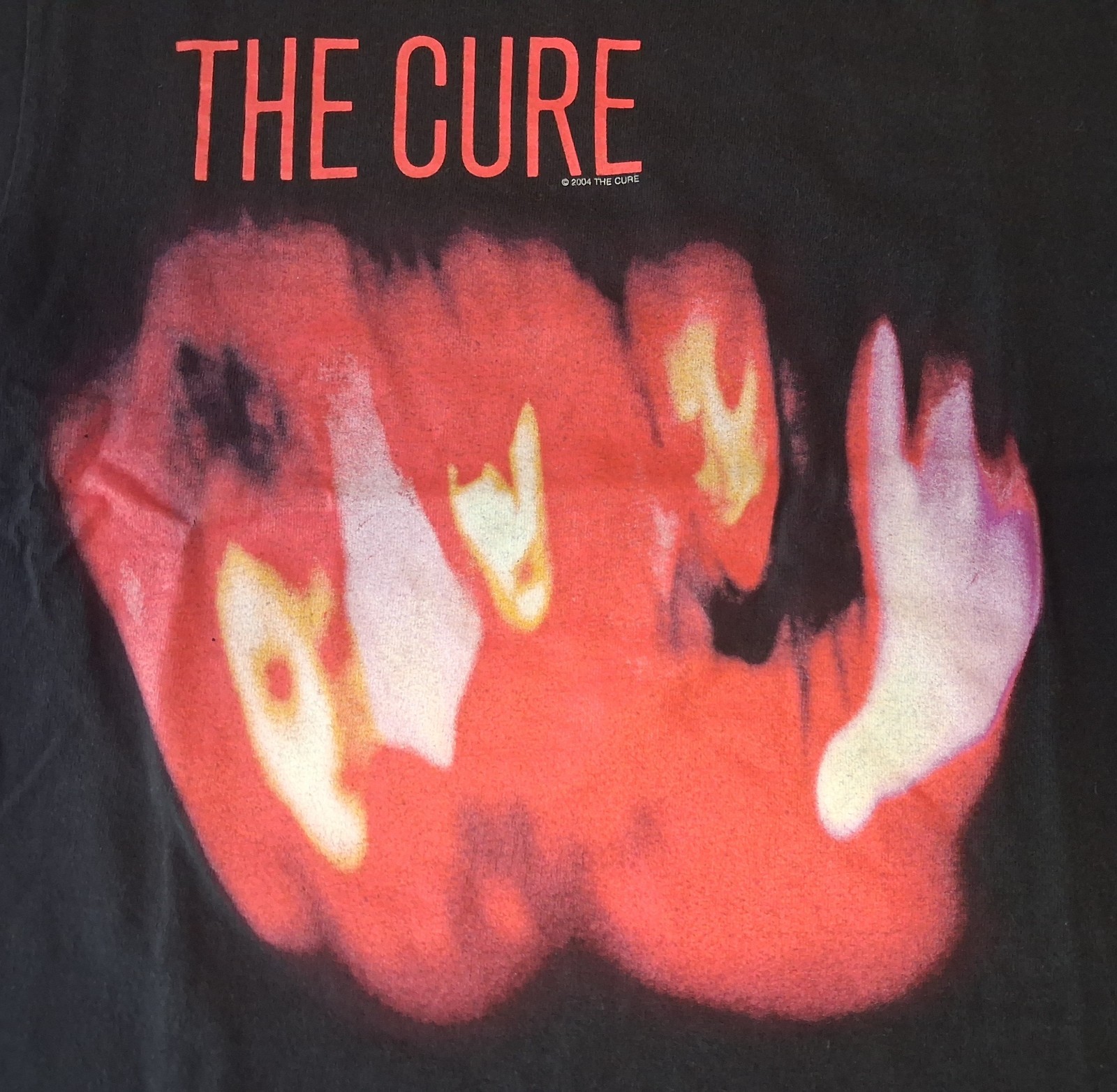 Vintage 2004 The Cure Pornography T Shirt Delta Youth M Women Jrs XXS XS Goth