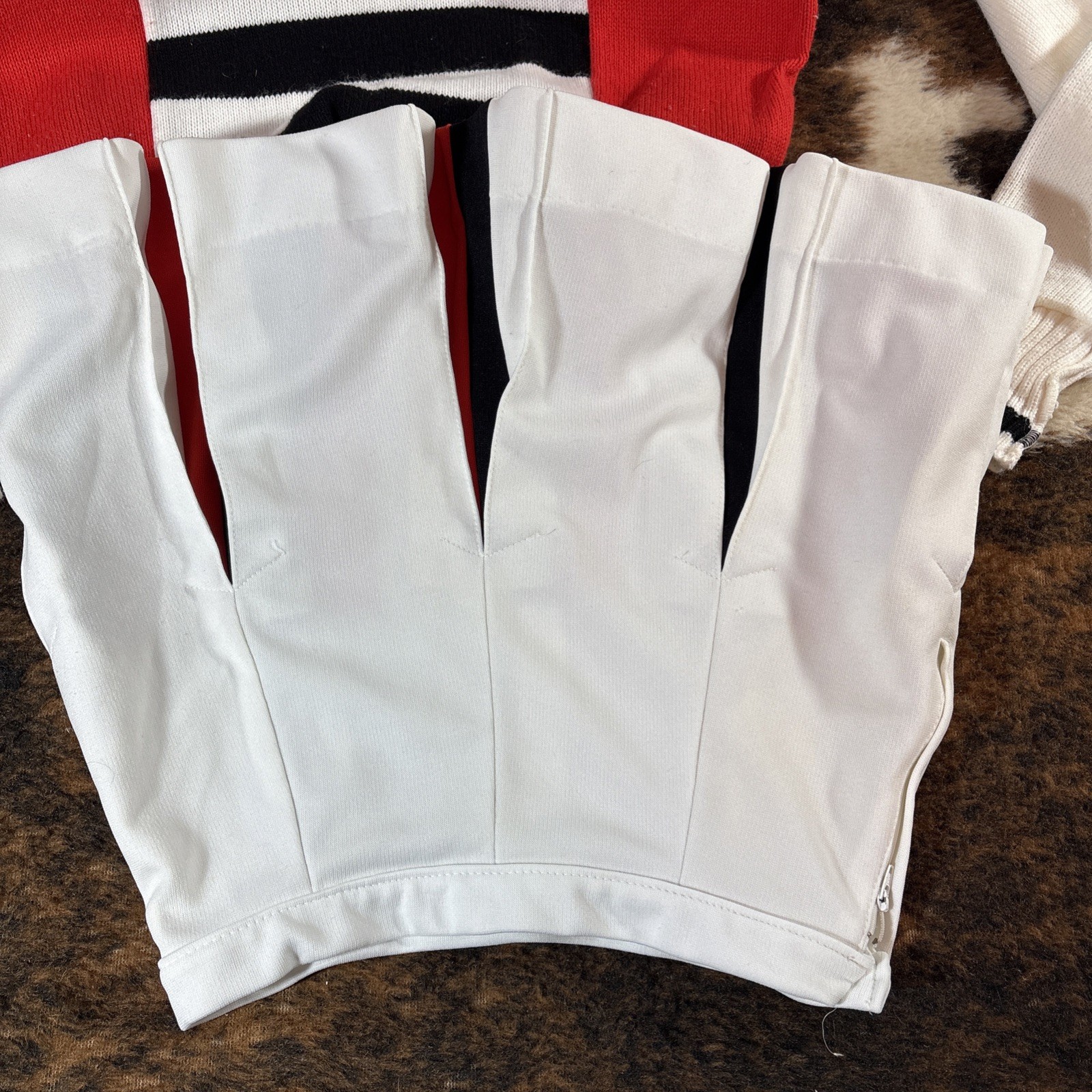 Dehen Vintage Cheer Sweater And Skirt Size 11 Bottom L Top. Looks Small USA