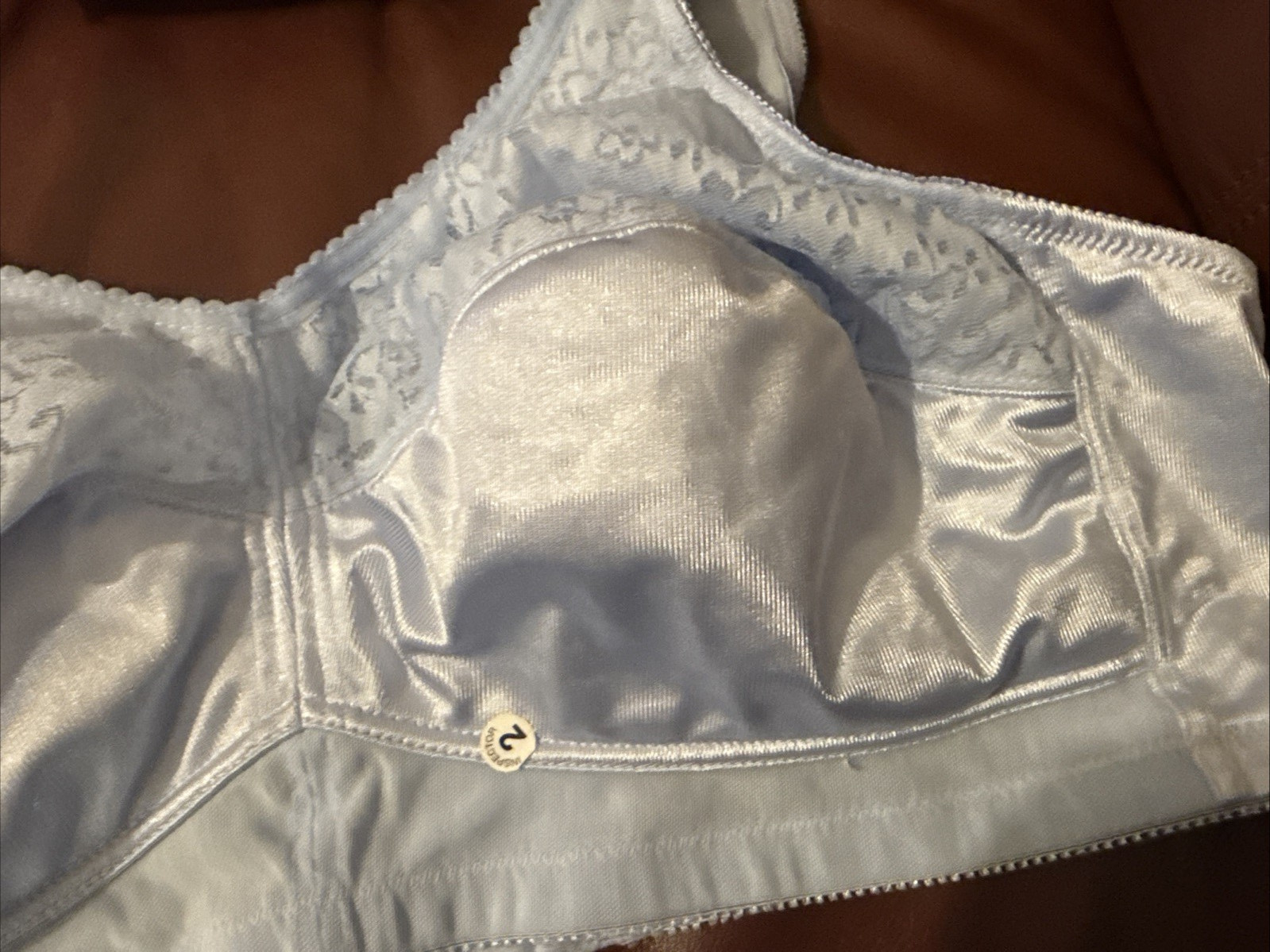 NEW Jodee Surgical Style 3217 Post Mastectomy Bra BLUE w/Pockets USA-MADE 44C