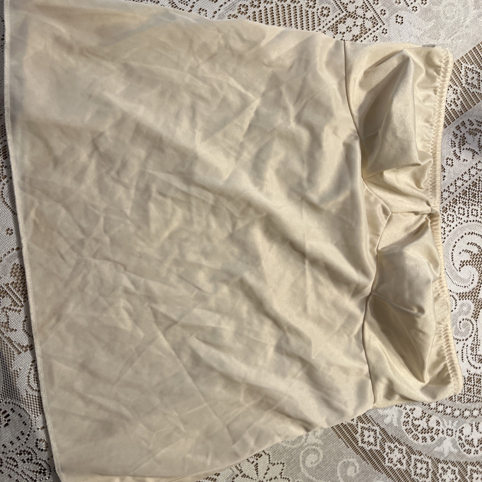 Wonder Maid slip camisole strapless 36 union made Antron noncling Nylon Lycra