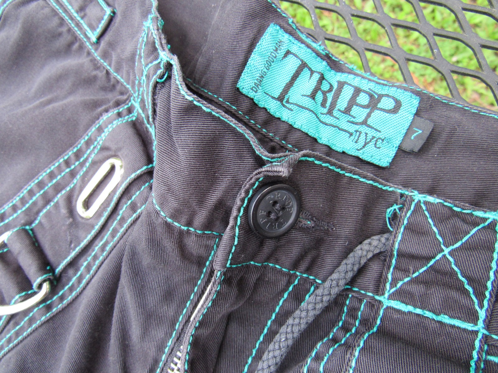 Vintage Girls/Teens 2006 „Tripp NYC” Black Jeans Size 07