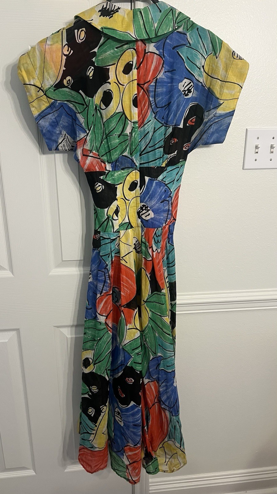 Vintage Sue Wong Abstract Dress