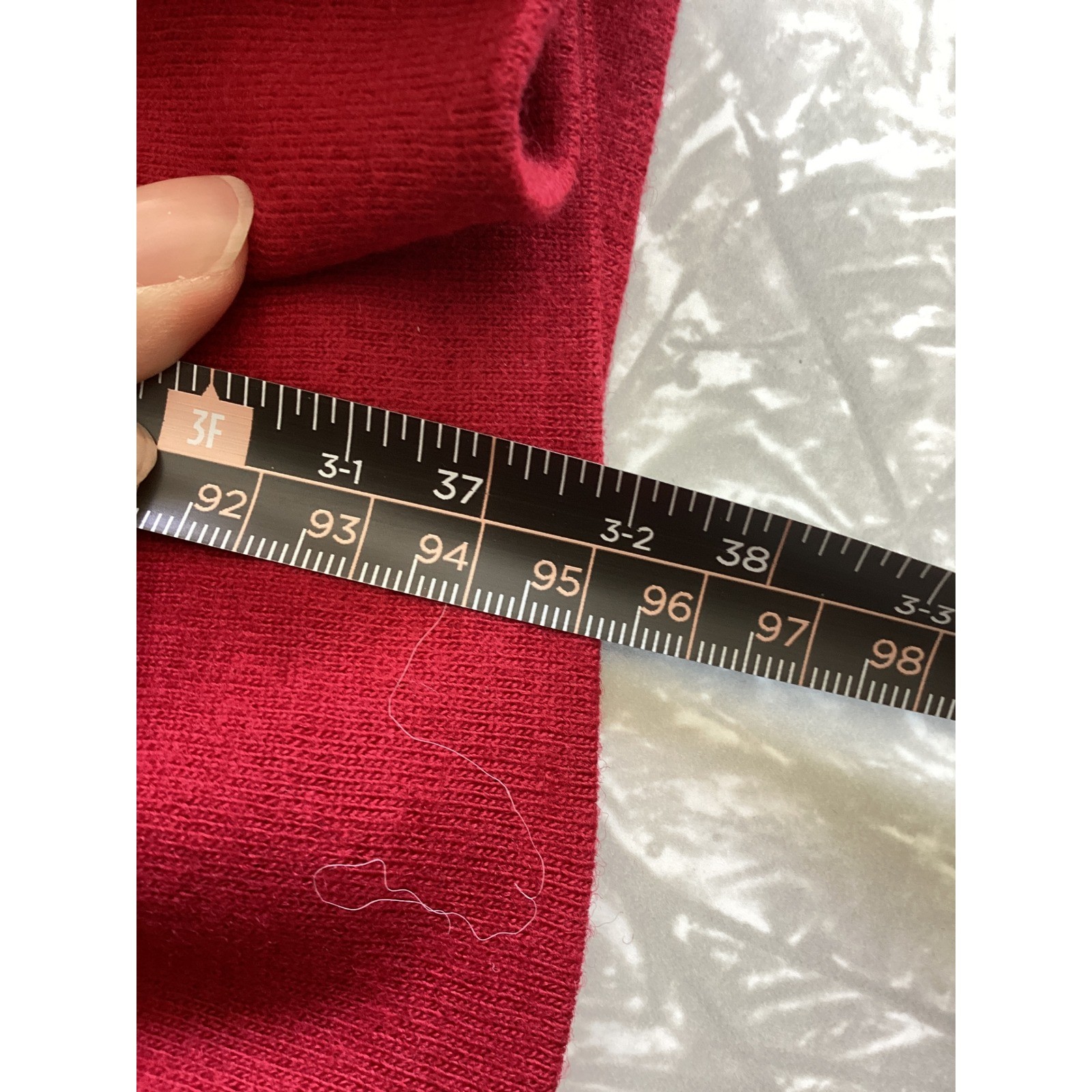 Carlye Vintage Red 2 Piece Sheath Dress and Cropped Jacket Set Ribbed Trim
