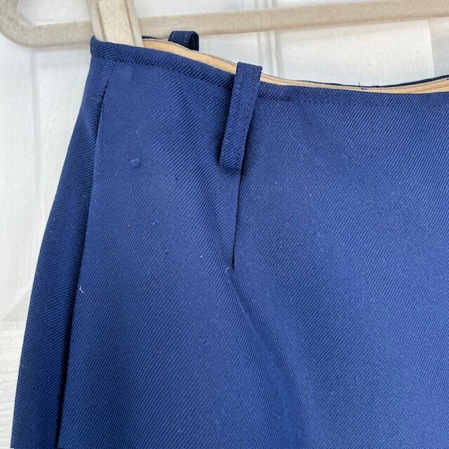 Classic Vintage Navy Blue Skirt By Summit Of Boston Women’s Size 10 1970’s