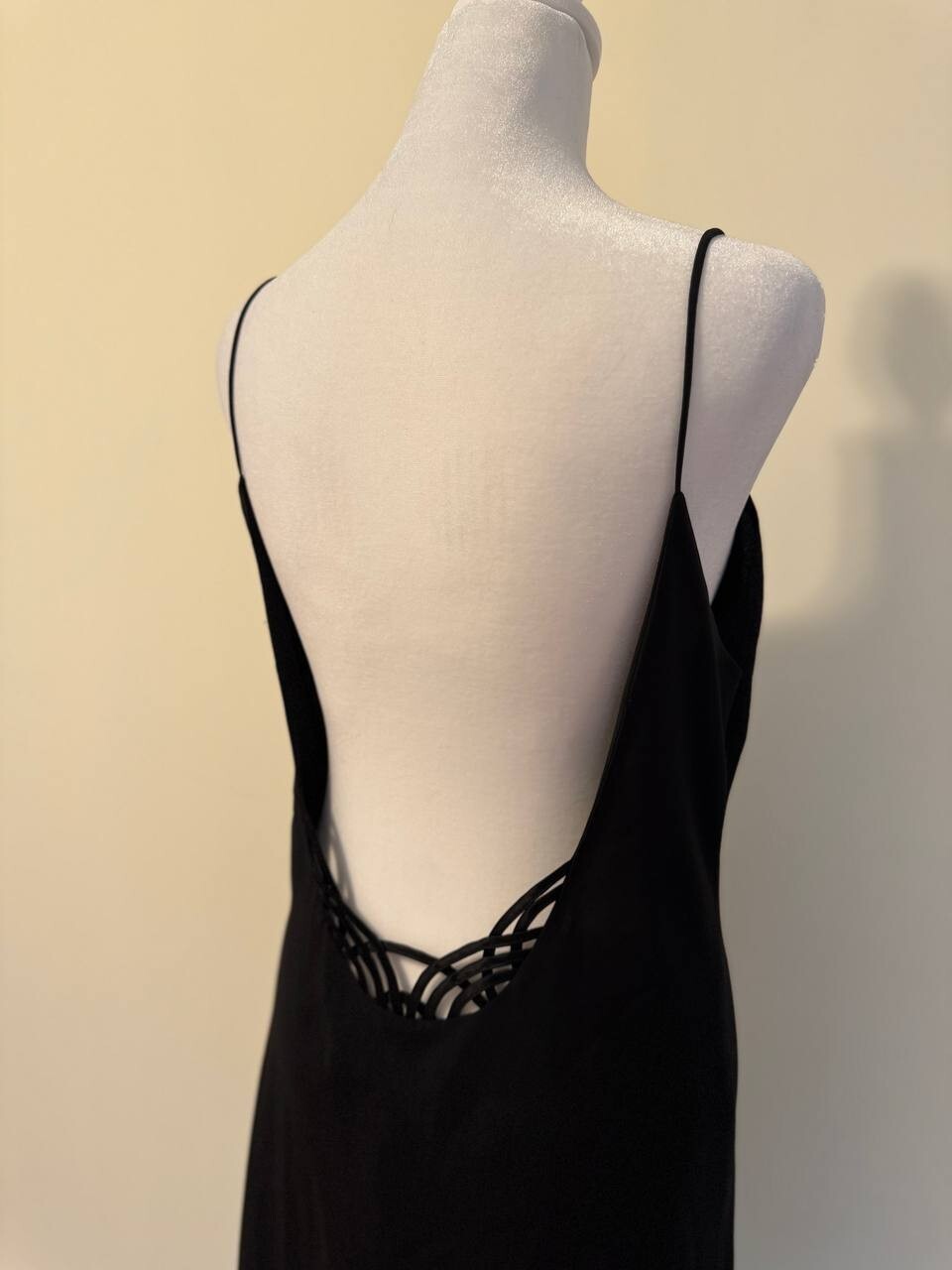 VINTAGE Alchemy NY Black Dress 90s Rare Archive Made in USA Deadstock Y2K Size12