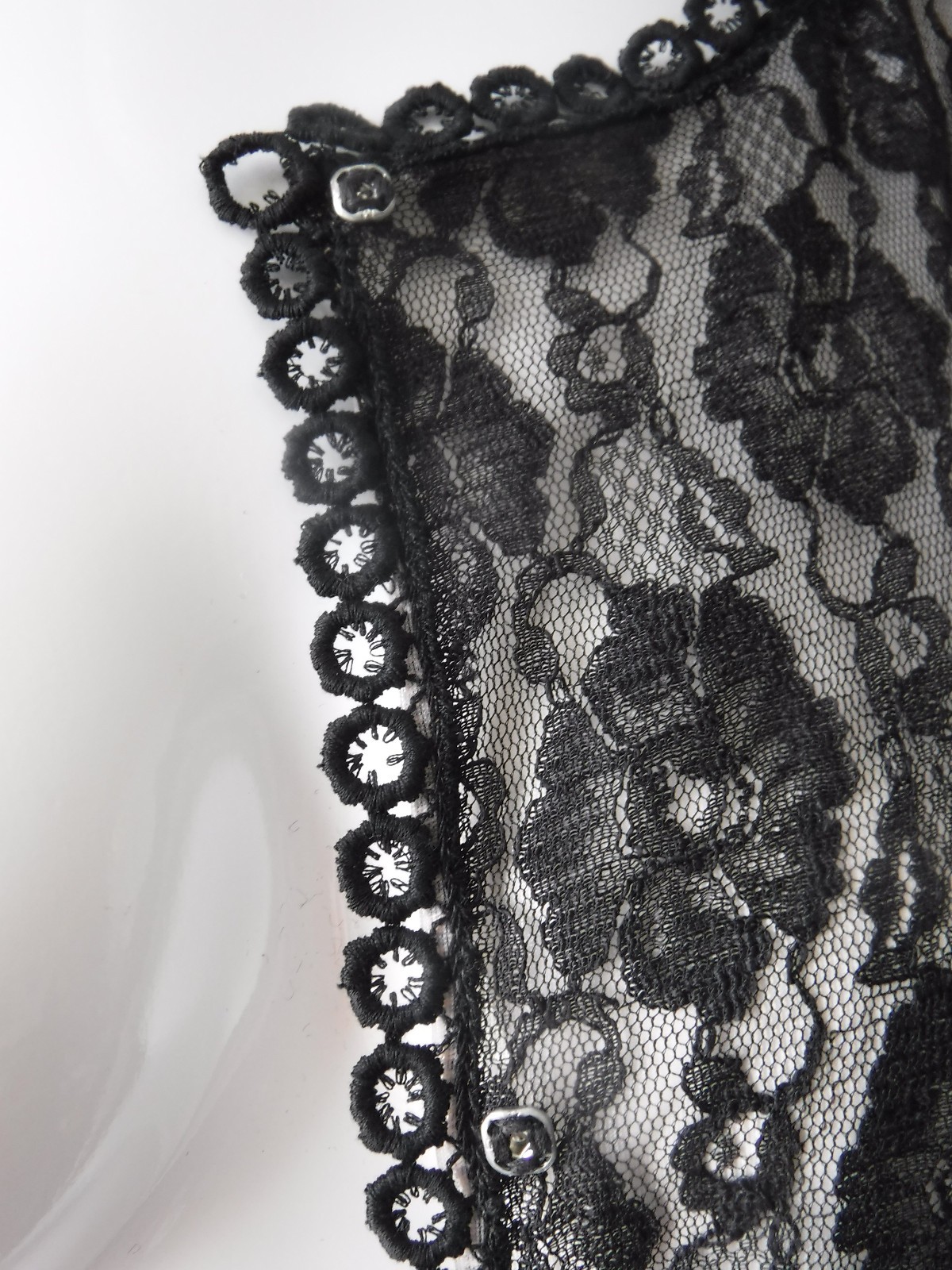 Gorgeous & Rare! VTG 60’s Jenelle of California Lingerie Lace Chiffon Lined S/M