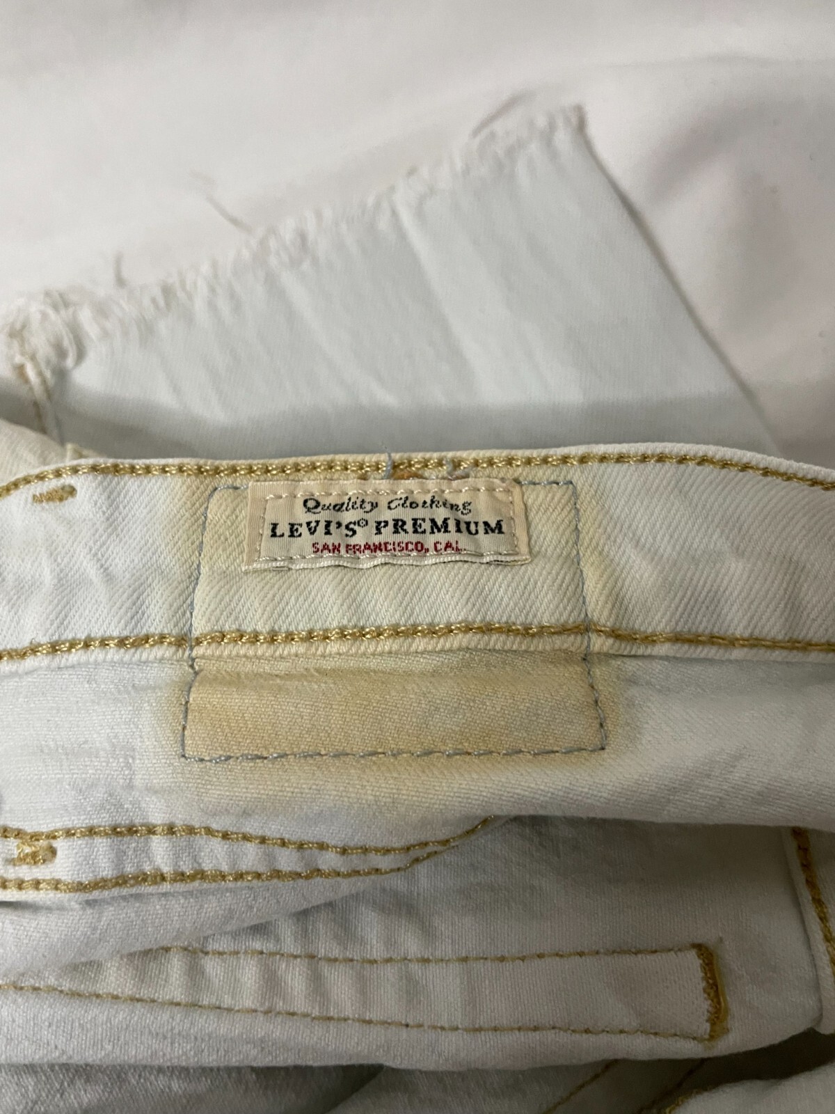 Levis 501 S Big E Skinny Jeans Men Sz W28 L39 Denim Button Fly Mid Rise Vintage