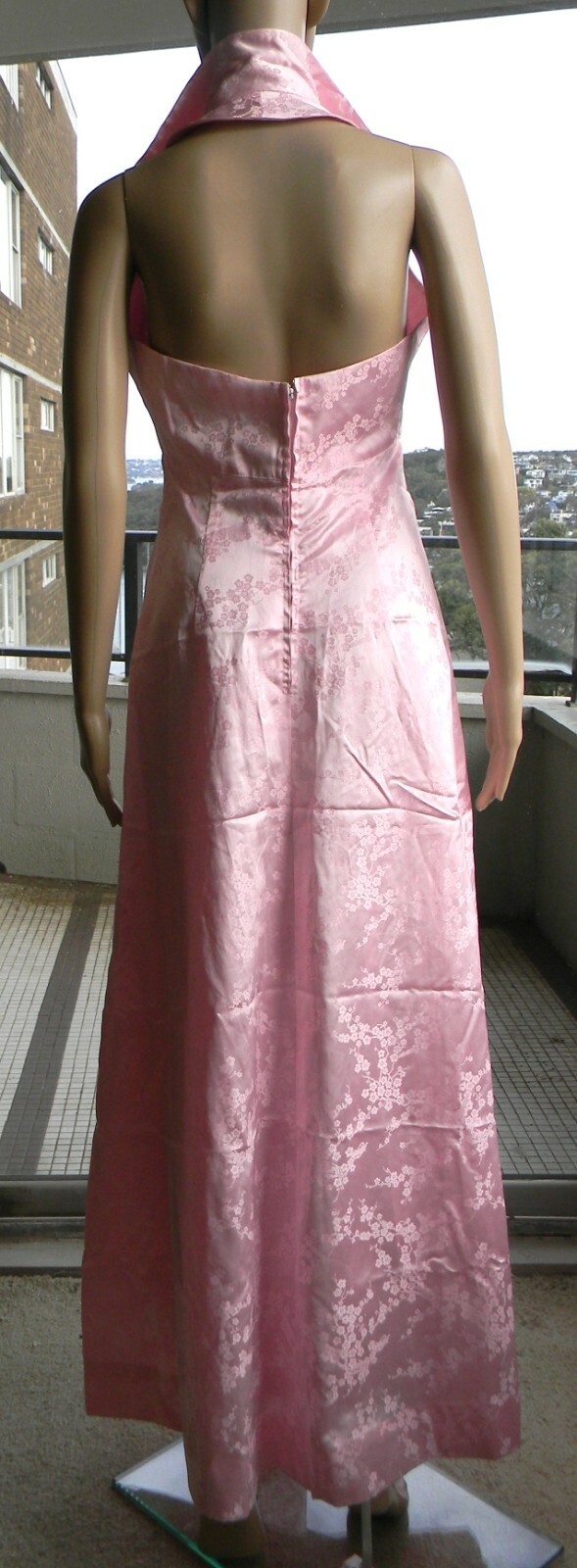 VINTAGE Ice Princess Glamour 1960s-70s Original Couture Bombshell Retro Dress