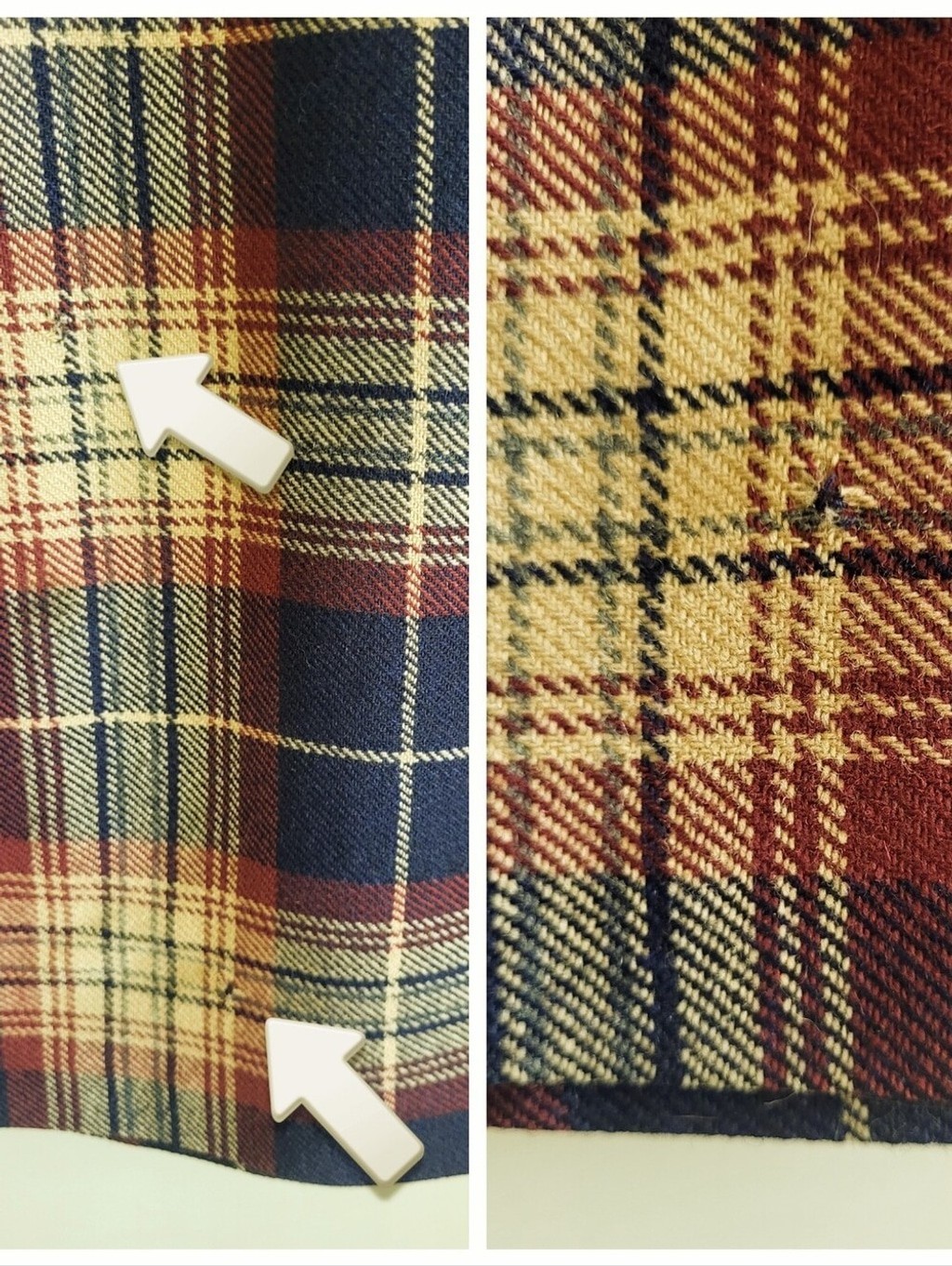 Vintage B. Altman & Co. Scottish Wool Tartan Kilt Skirt – Made in Scotland