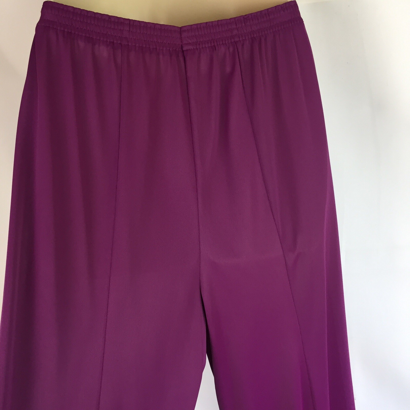 60’s Gilead S Nylon & Lace Pajamas 2 Pc Loungewear Tunic & Pants 24″-32″ Waist