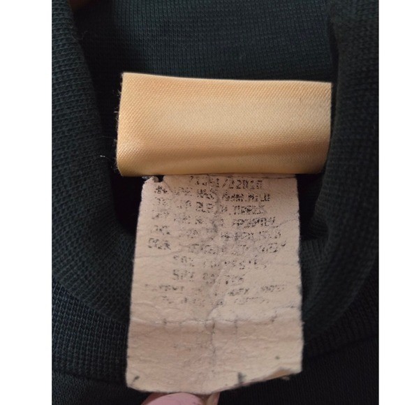 Vintage L.L. Bean Dark Green Turtleneck Long Sleeve Top Classic Minimalist