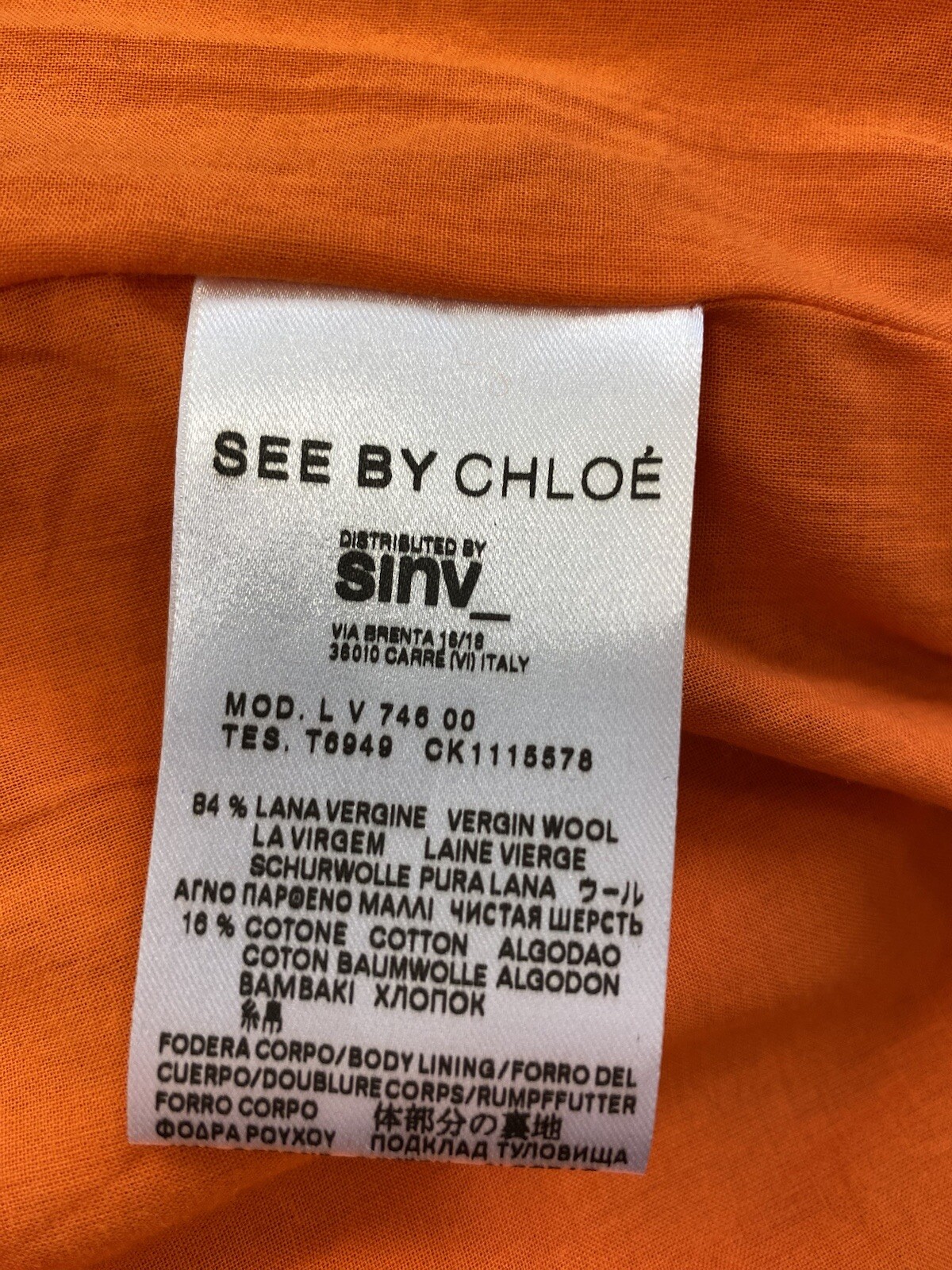 SEE BY CHLOE VINTAGE WOMEN’S DRESS DRESS WOMAN JHD44