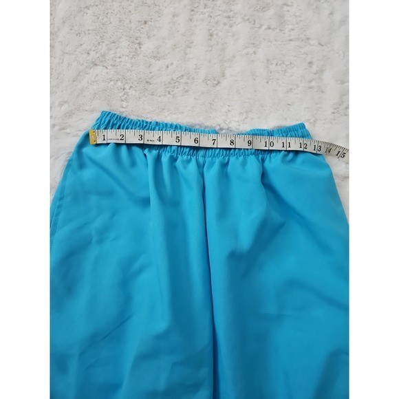 Salon Studio Vintage 3pc Pant Set Medium Turquoise Floral Burnout Shirt Tank