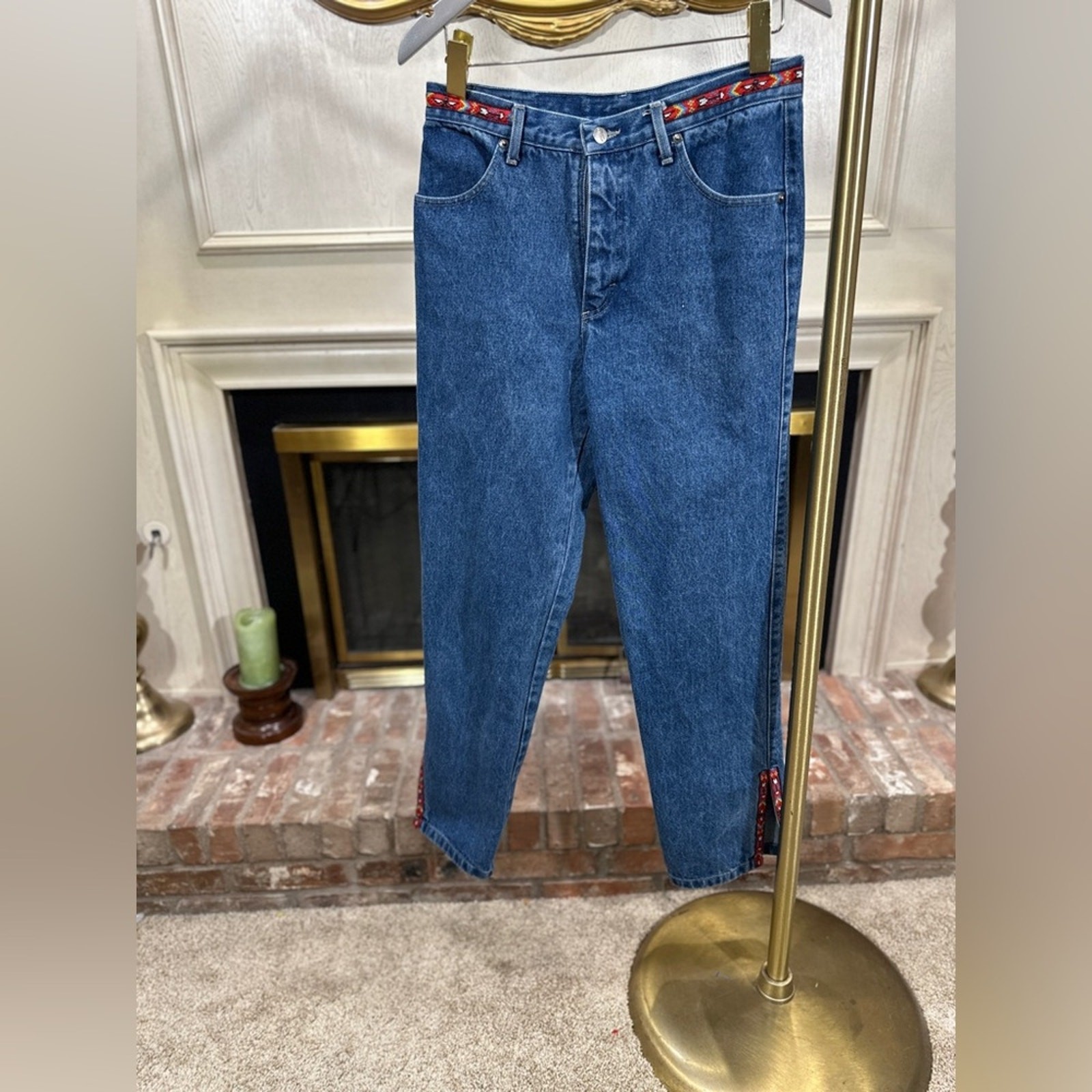 Vintage Rough Rider Women’s Jeans Sz 13/14 High Rise Tapered Leg USA Made