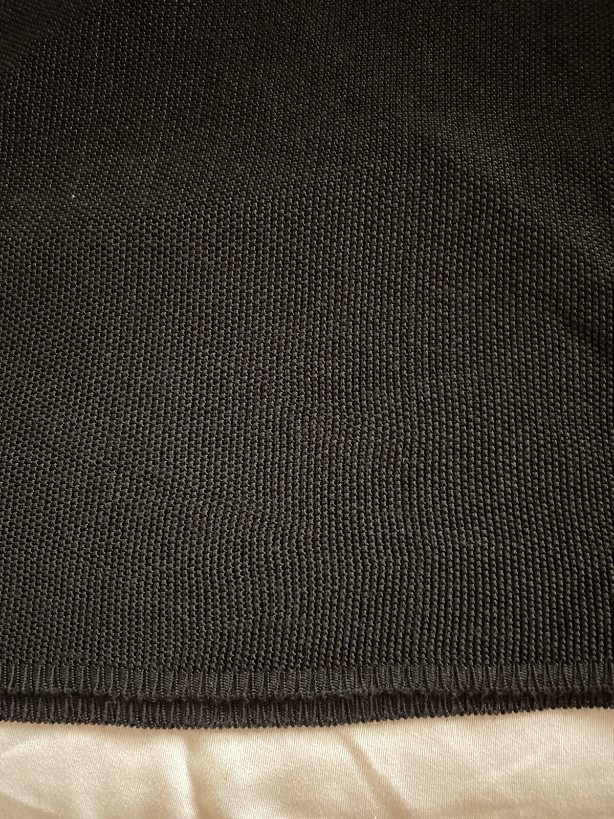 Sarah Arizona Vtg Blackshort Sleeved Pullover Distressed Sweater Size M