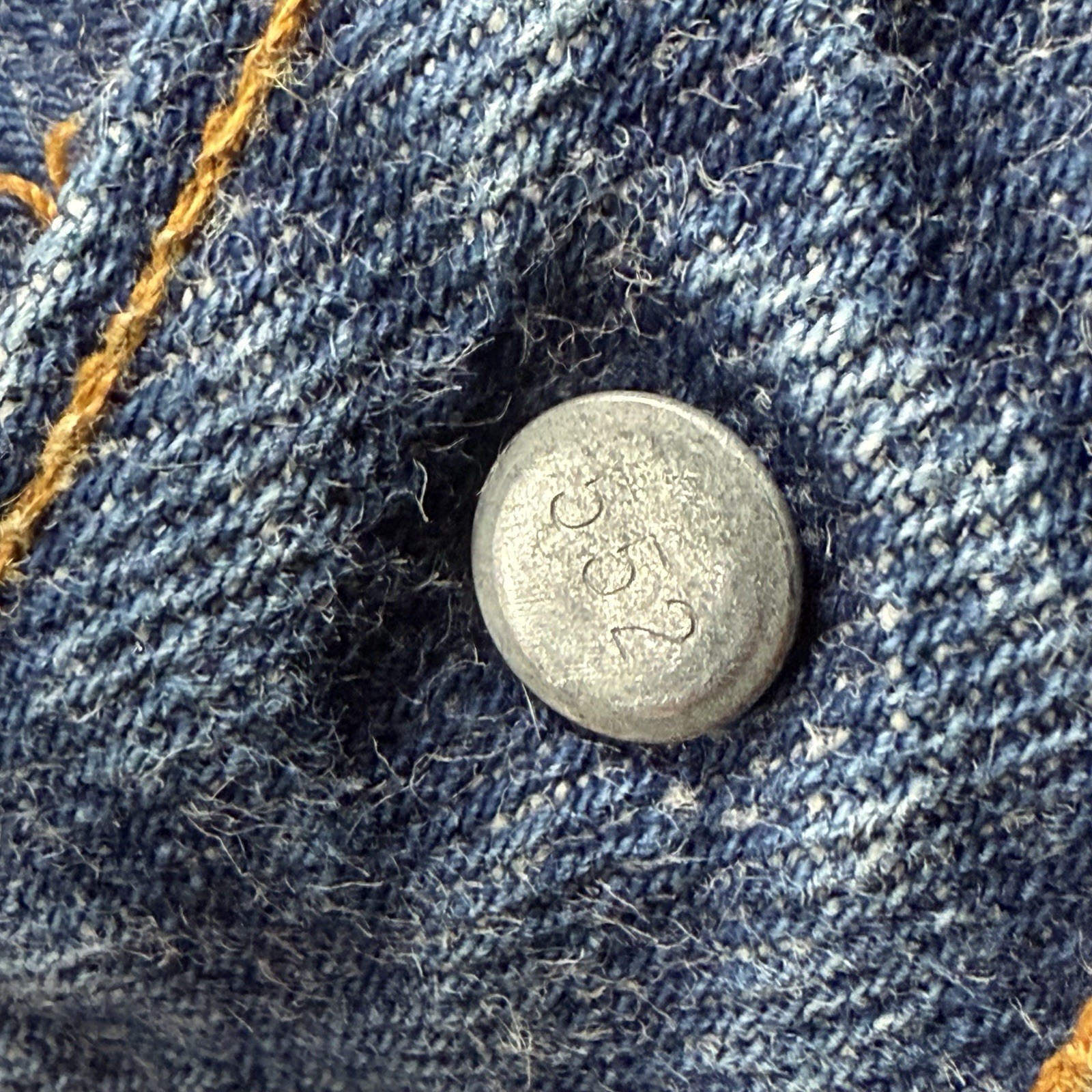 Vintage 90s Levis 501 Button Fly Jeans 28 x 27 Straight Made In USA
