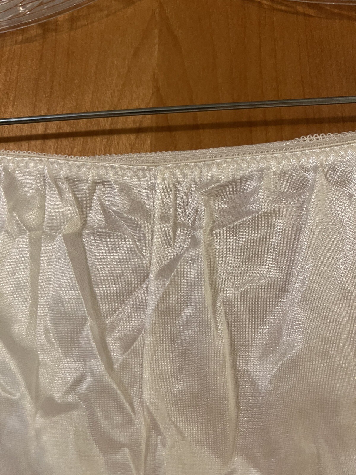 Montgomery Ward WARDS BEST Panties White Vintage Nylon Satin NWT Size 7 38-40