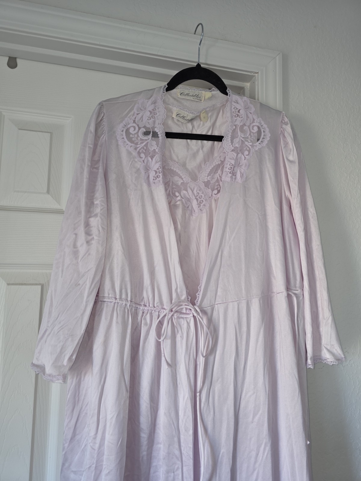 Vintage Collectibles JCPenney Nylon & Lace Gown With Robe (MEDIUM)