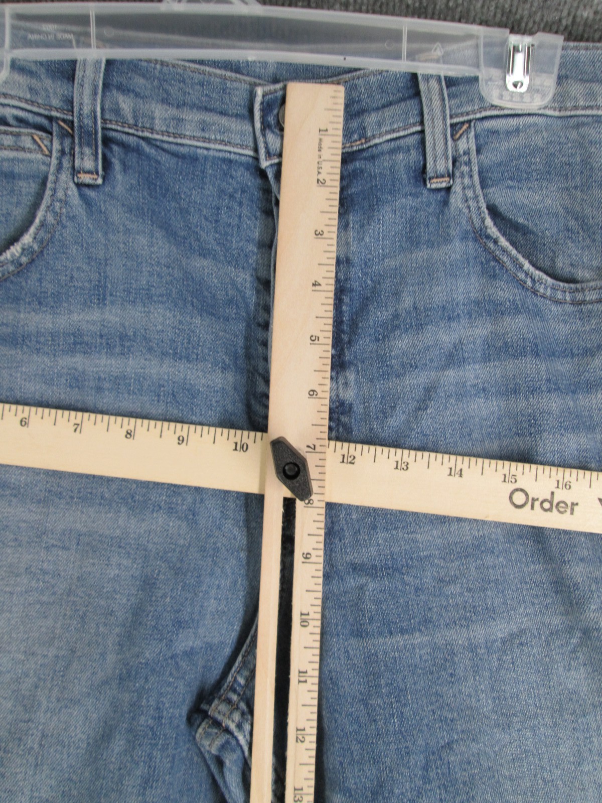 Gap Vintage 1969 Women’s Distressed Light Wash Flare Leg Jeans Size 12/31 Frayed