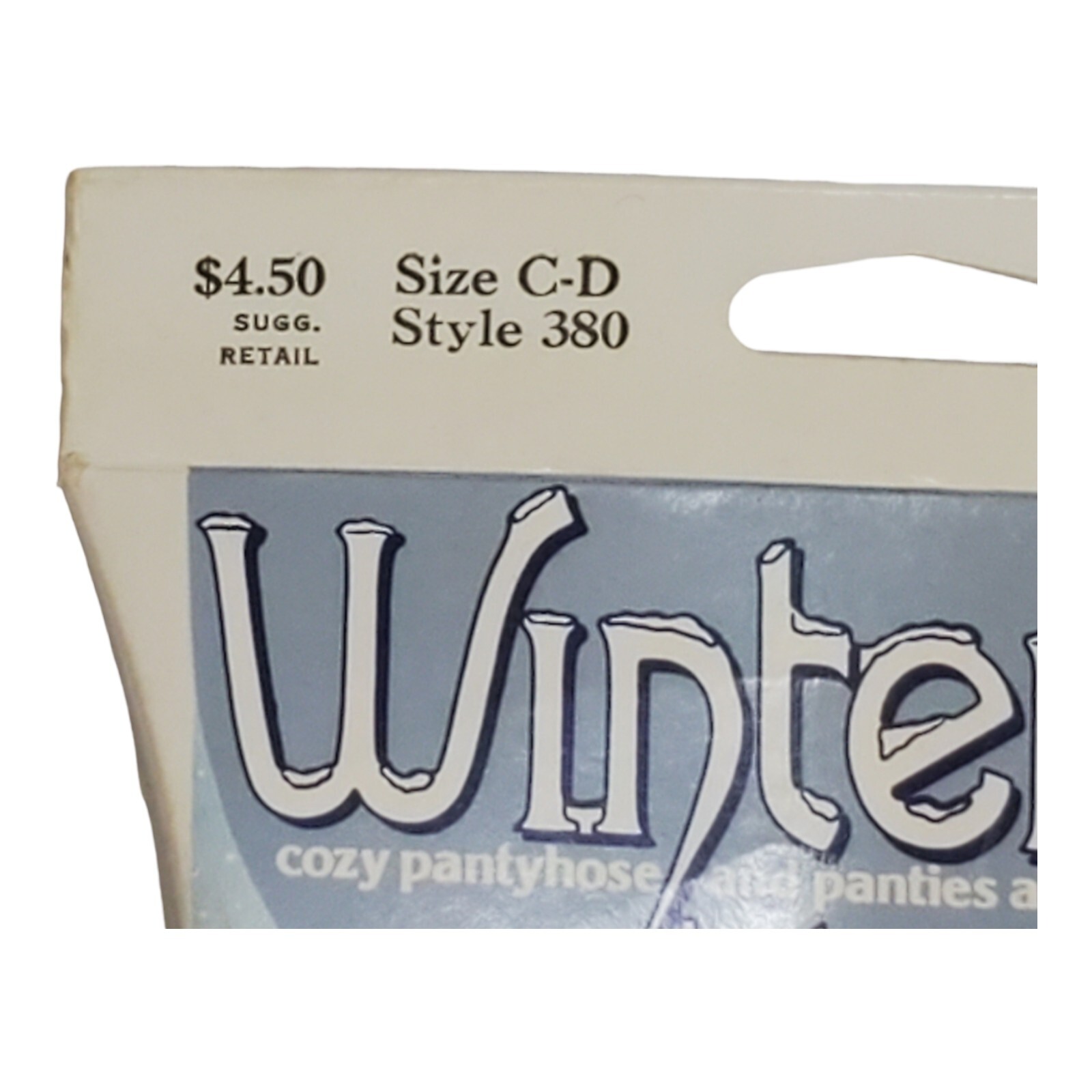 New Vintage 1983 Hanes Winteralls Underalls Pantyhose Wine Size C-D Style 380