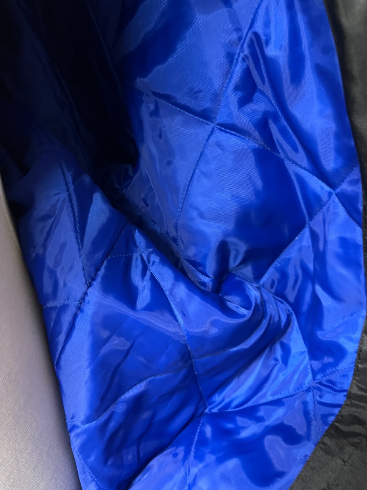 Vintage Raincoat 1980’s Blue Wmn sz 2X Zip Buttons Collar by Coat Collectables