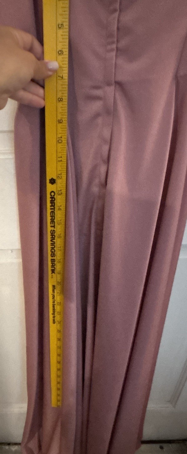 Vintage 70s Dusty Rose Dress With Duster Jacket M/L Rare And Stunning Mike Benet