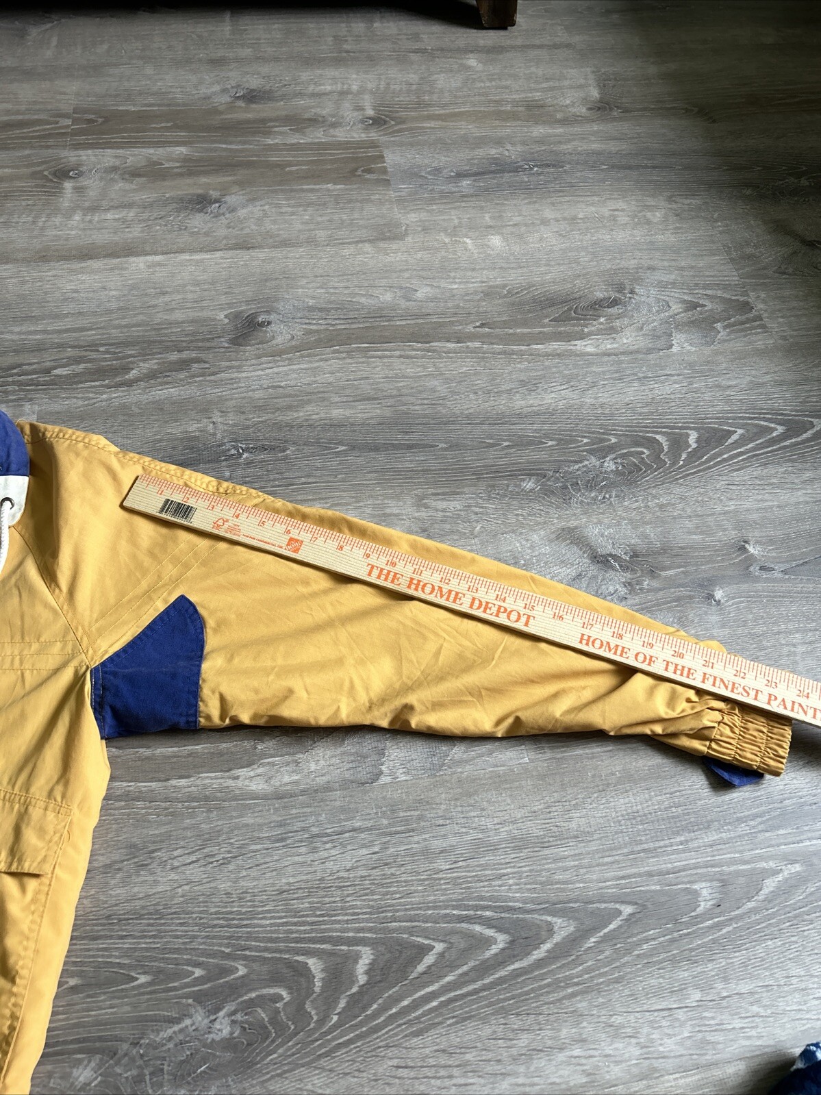 VTG ~ 1980s ~ McGregor Anti-Breeze Yellow & Blue Bomber Style Windbreaker Sz. S