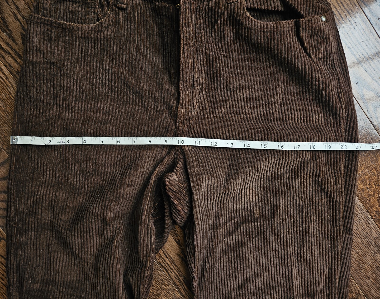 Vintage 70’s 80’s 90’s Made In The Shade Brown Corduroy Pants Womans Size 11