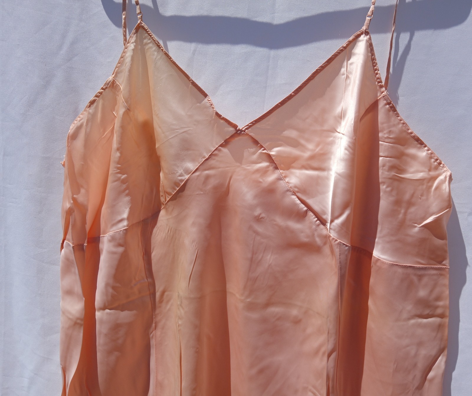 Celanese Rayon Satin 50 Dress Slip (FLAW)