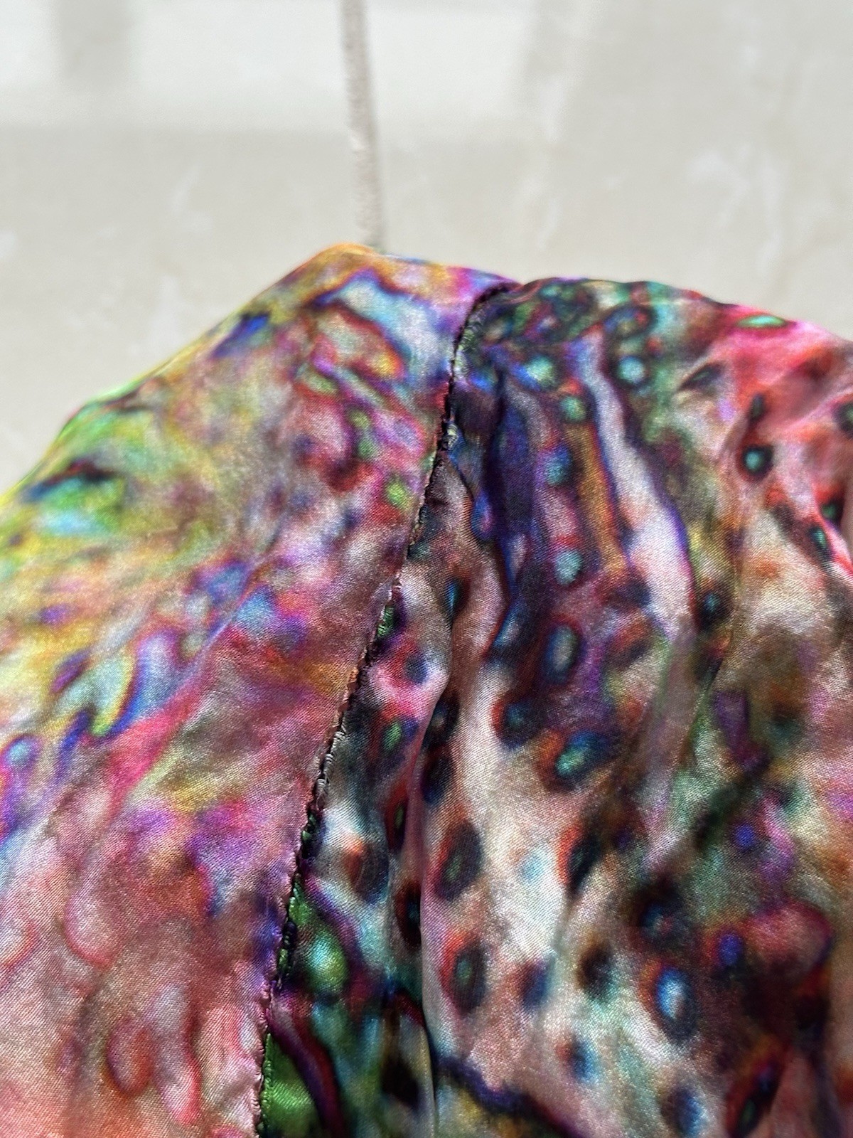 Vintage Made In Italy Miss Sixty Colorful Nightgown/Dress (S/M)