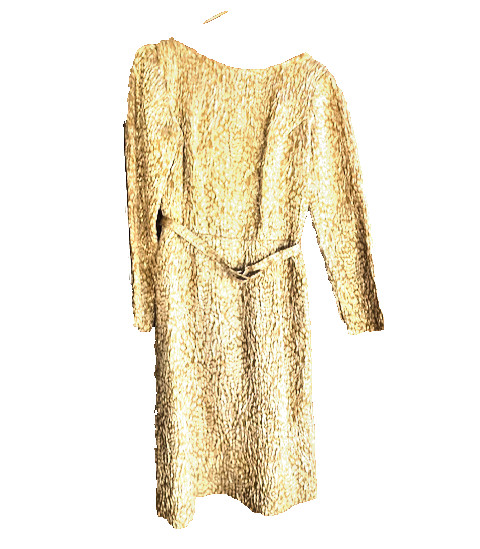 Lee Richard Fashion Vintage Brocade Cocktail Dress