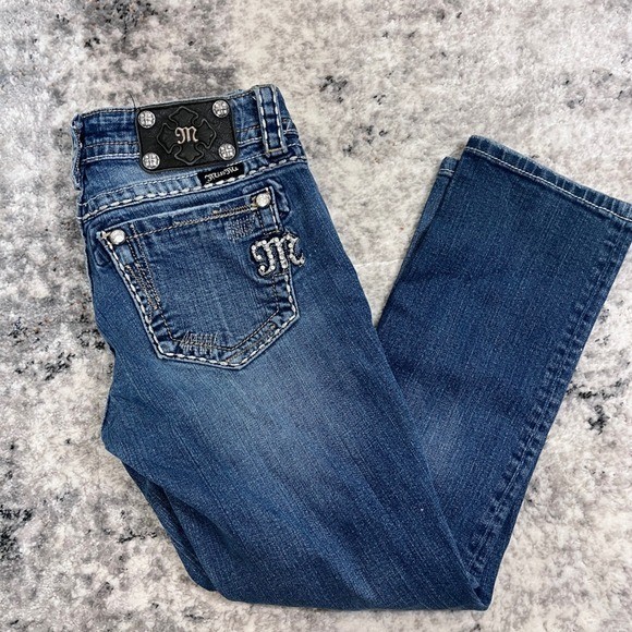 Miss Me Vintage Buckle Jens Size 26x 24