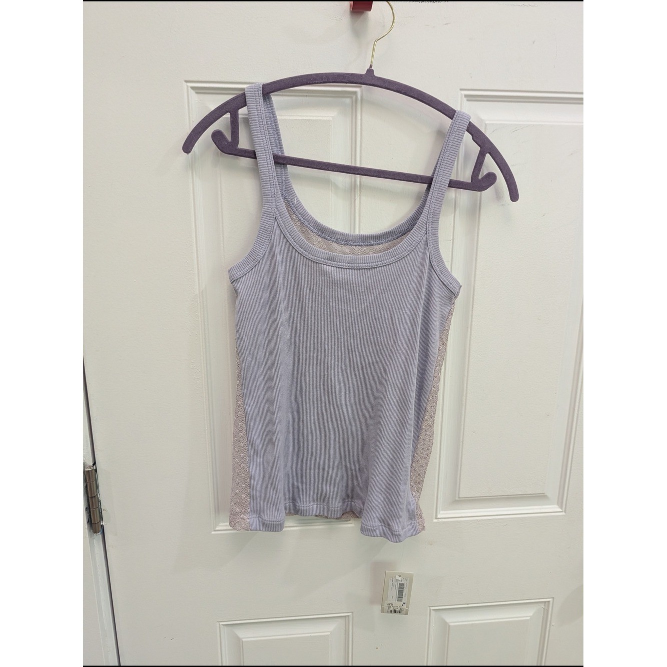 NWT Y2K Style Emporio Armani Lingerie Cami Sheer Embellished