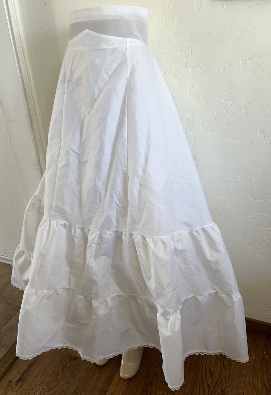Under Cover Torrance 70s 80s Petticoat Full Length Tulle Tiered Crinoline-Sz 9