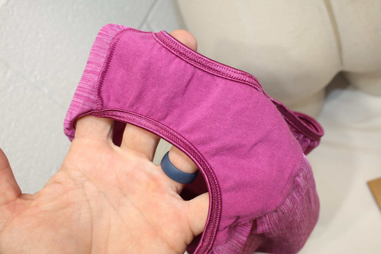 ’nwot’ Vanity Fair Y2K 13-108 Plum High Waist Nylon 7 L/44 Underwear Panties