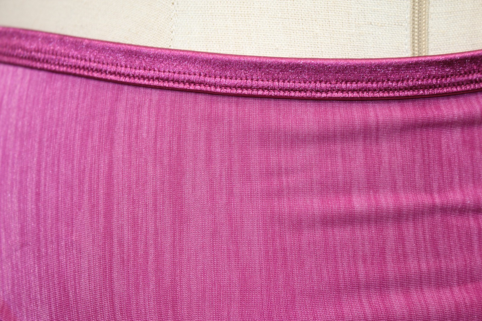 ’nwot’ Vanity Fair Y2K 13-108 Plum High Waist Nylon 7 L/44 Underwear Panties