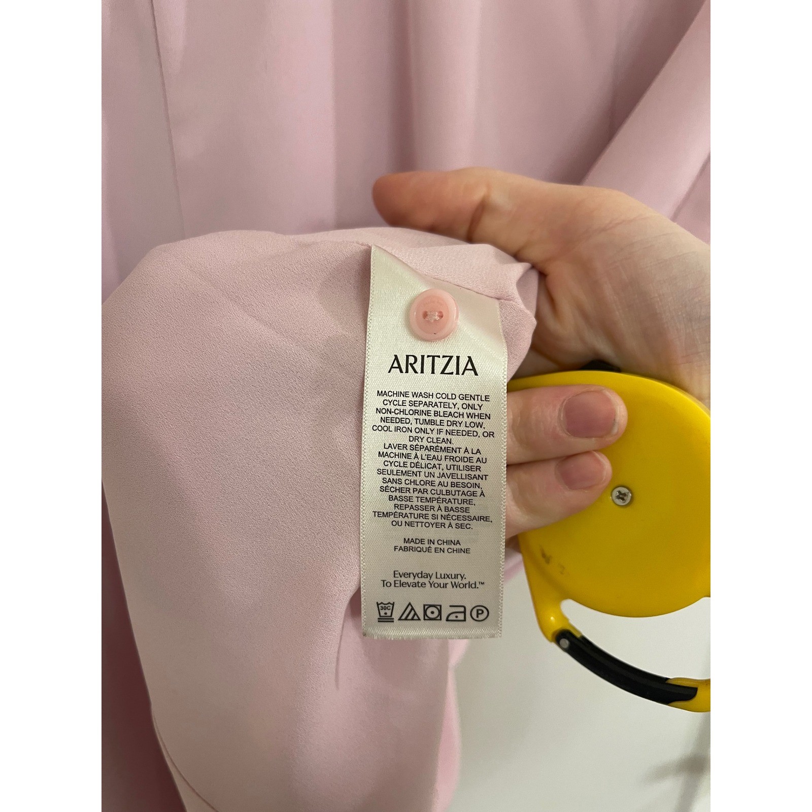 Aritzia Sunday Best Coquette Pink Mini Dress V Neck Old Money